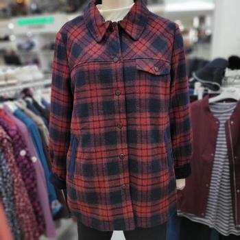 크로커다일레이디 DP01 캐주얼체크패딩자켓 안쪽충전티탄체크캐주얼패딩자켓 CLD (S27272182)