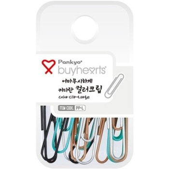[VCMP6DEP]어마무시하게 커다란 사무용품 컬러크립 PP-L