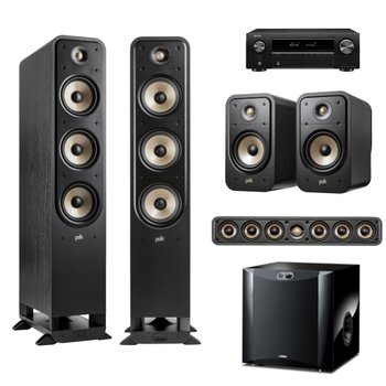 데논 AVR-X250BT + 폴크오디오 ES60 5.1채널(300) 홈시어터 홈시네마