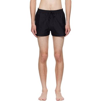 25 FW  블랙 모노그램 스윔 쇼츠 252251M208007 142823355