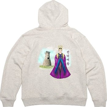 후드티 뒷면 선덕여왕 첨성대 신라여왕 디자인 옷 (WFHB6TV)