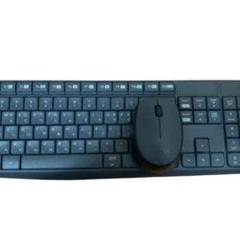 로즈텍 무선 키보드 및 마우스 콤보(MK235) 노트북 휴대용 옵티컬 컴퓨터 USB