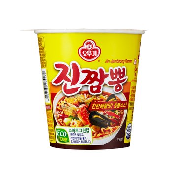 오뚜기 진짬뽕 컵 75g 30개