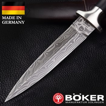 BOKER 독일 보커나이프 MG42 다마스커스 캠핑나이프 호신용칼 군용나이프