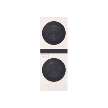 LG 트롬 AI 오브제컬렉션 WA2525EEZF 워시타워 세탁기 25kg 건조기 25kg / KN