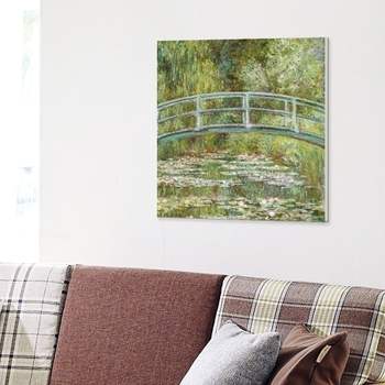 ( EJ72IH24 출고옵션 - 25x25cm ) 네 명화 캔버스액자 수련연