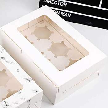 투명 고급 단상자 선물 포장용 종이 상자 정리함