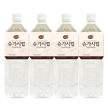 리치스 슈가시럽 1.5L X 4개