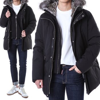 [명품] 맥케이지 맥카지 EDWARD X 에드워드 폭스퍼 후드 롱 패딩