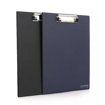 아톰)PVC클립보드(A4 흑색 F217)