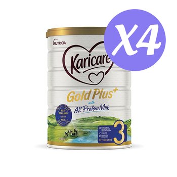 [해외] 캐리케어 Karicare 골드+ A2 단백질 3단계 유아 성장 분유 900g X4개