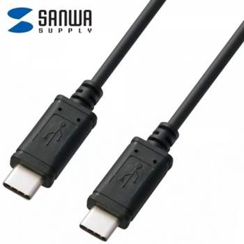 강자 KN30YV84 산와서플라이 USB C타입 3A 60W 고속충전 케이블 1m KU-CC10