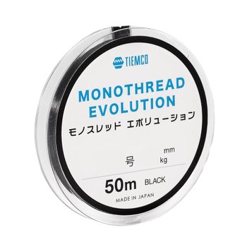 [해외] 팀코 TIEMCO 모노스레드 에볼루션 0.3호 0.093mm 0.51kg 50m BK