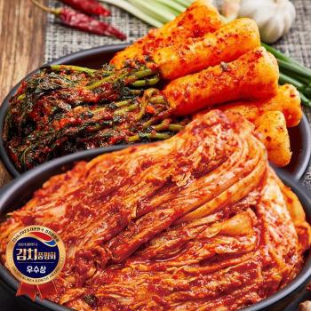 강원도 영월 솜씨가 신토불이 포기김치 10kg+총각김치5kg (S43871670)