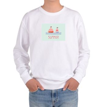 맨투맨 여름즐기기 해변에서 수영하며 데이트하기