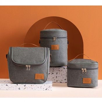 포켓형 보냉 토트백 도시락 보온 아이스 가방 보온도시락 보온보냉백 도시락통 보냉백 이유식보