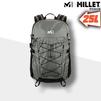 밀레 등산가방 산행용 아웃도어 웰킨 배낭 백팩 6L 15L 25L 30L 라이트카키_CA