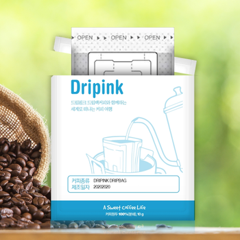 드립핑크 하노이트림 10g x 30봉 드립백커피 신선한