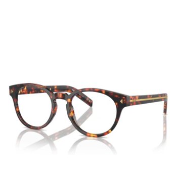 [해외배송] 프라다 라운드 프레임 아세테이트 키홀 브리지 안경테 0PR A14V 14O1O1 50