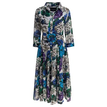 [해외] [사만다 성]  긴팔원피스 SS26 ASTERABELIA WHITE BLUE 5630548