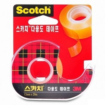 고품질 3M 다용도테이프 522D.12mmX20M 계산기 커터칼 수정테이프 복...
