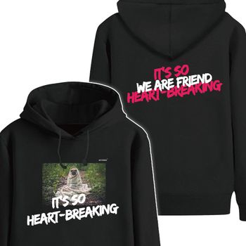 아동맨투맨 키밍 강아지 심장폭행 후드티 여자 남자 심쿵 커플룩