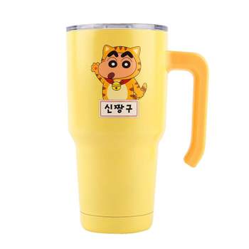 짱구 MQ93YH16 대용량 핸디 스텐 텀블러 880ml-냥냥짱구
