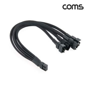 PWM 4핀 쿨러 4분배 케이블 Y형 25cm 12V쿨러 쿨러케이블 PWM케이블 4분배케이블 쿨러연장선