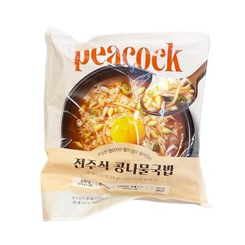 피코크 전주식 콩나물국밥 420g x 1개 아이스박스포장_27051541