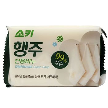 삶지 않아도 깨끗 행주 쉰냄새 빨래비누 150g 10입