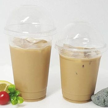국산 테이크아웃컵 아이스 얼음컵 뚜껑세트 16oz 10p 16온스아이스컵
