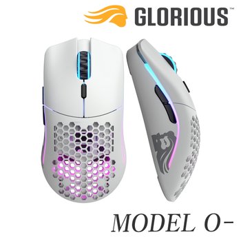 글로리어스 MODEL O- 유무선 게이밍 마우스 화이트