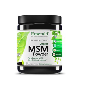 [해외] 5개X  울트라보타니컬즈  에멀드  랩스  MSM  파우더  4000mg  908g