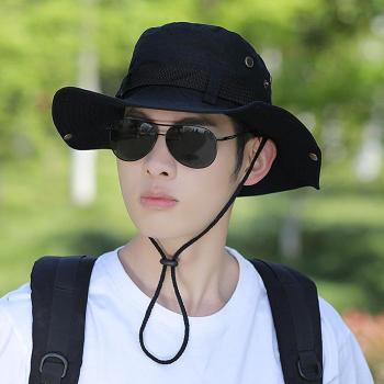 [라일리] Rly 끈 여름철 여름모자 모자 자외선차단모자 넓 (38796751)