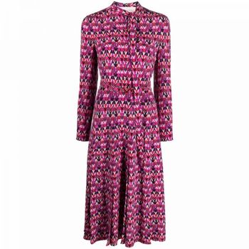 [해외] 발렌티노 가라바니 우먼 Garavani Optical 프린트 Shirtdress XB3VAYE273LK1T 1308374