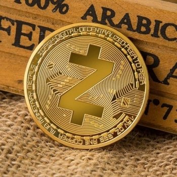 지캐시코인 데코 장식주화 가상암호화폐 ZCash coin_26115434