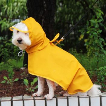 강아지우비 CSBA7518 비옷 반려견 레인코트 애완견 우비 5XL