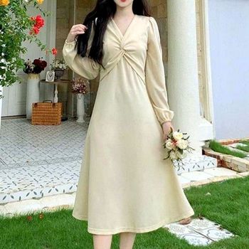 데이트 ASJS4890 데일리 여자 원피스 룩 스타일 쉬폰 러블리 FS