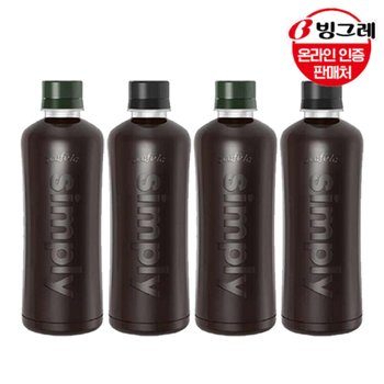 빙그레 아카페라 심플리 2종 400ml x 20펫 /아메리카노/디카페인/커피