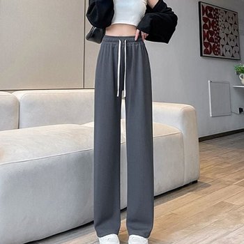 레이디스 밴드 보텀주름 디테일 코드 스트랩 조절 와이드핏 시그니처 (WFJU3SG)