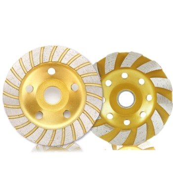 [VCL76167]그라인딩 휠 골드 다이아몬드 컵 2PCS 1세트