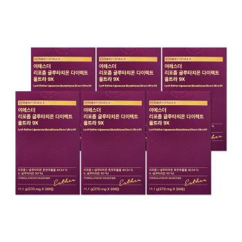 에스더포뮬러 여에스더 리포좀 글루타치온 울트라 9X 370mg 30매 6개/mjc (S40011756)