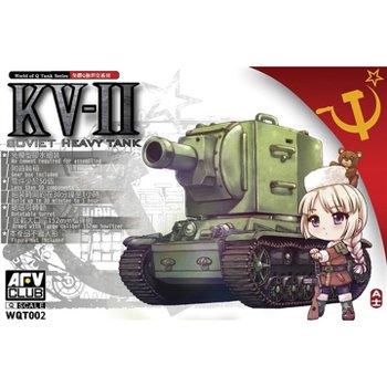 AFV클럽 BFWQT002 World of Q Tank Series KV-II (인형 미포함)