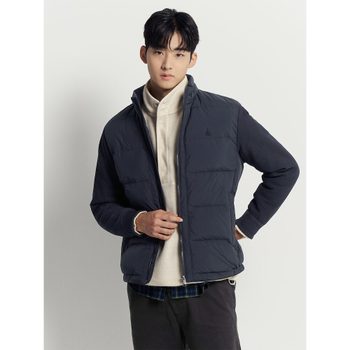 니트소매 구스 다운 네이비 (BC5X38C24R)