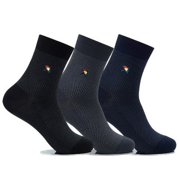 남성정장양말 중목 3켤레 AP5546 남자면양말 구두양말