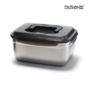 키친아트 피앙세 핸디형 스텐 김치통 밀폐용기 3.6L