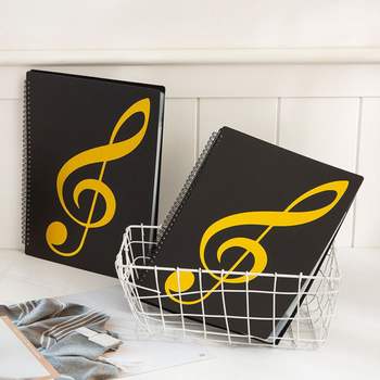 전문가용 악보 바인더 60매(블랙) 악보책 악보바인더 악보파일 피아노책 악보공책