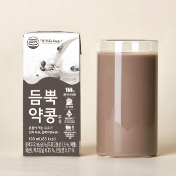 검은콩 듬뿍약콩두유 190ml x32팩