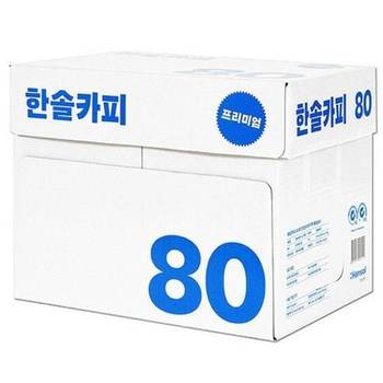 한솔제지 A4용지 80g 1박스(2500매)(SSG)