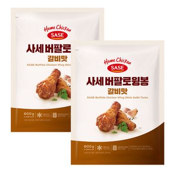 사세 버팔로 윙봉 갈비맛 600g 2봉[35240572]